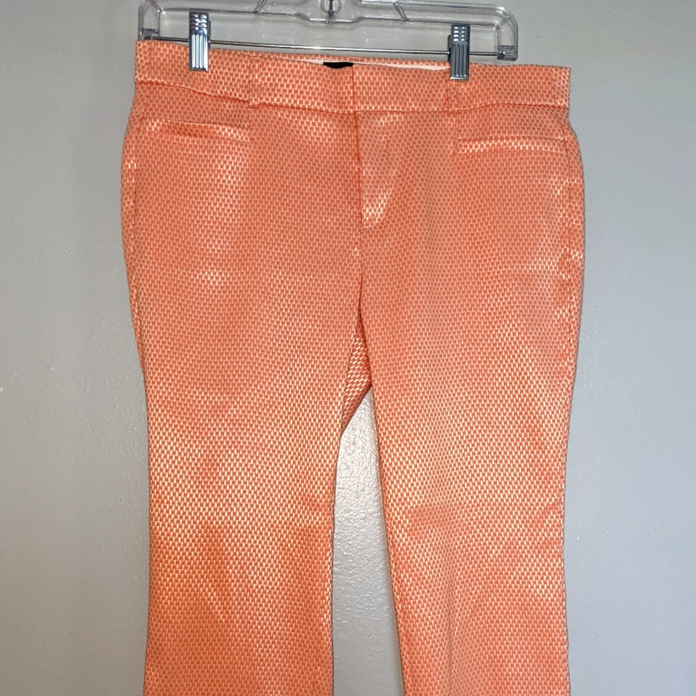 Banana Republic Sloan Crop, Women's Sloan Crop, Faded Coral, Size 6P